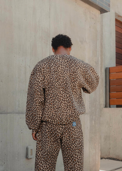 Garment Alchemist® Leopard Crewneck