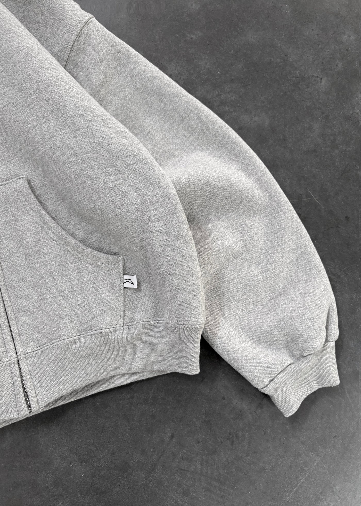 Garment Alchemist® Grey Zip-up