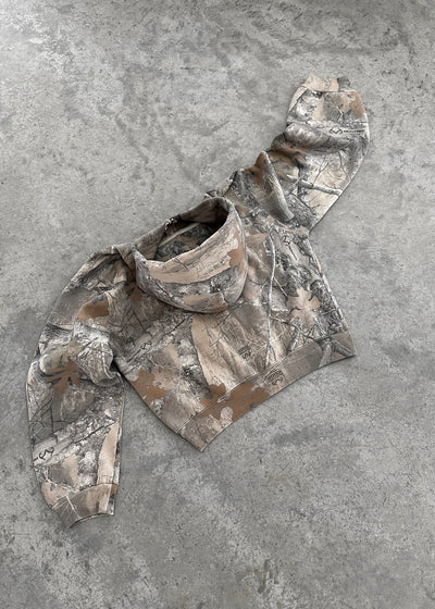 Garment Alchemist® Camo Zip-up Hoodie