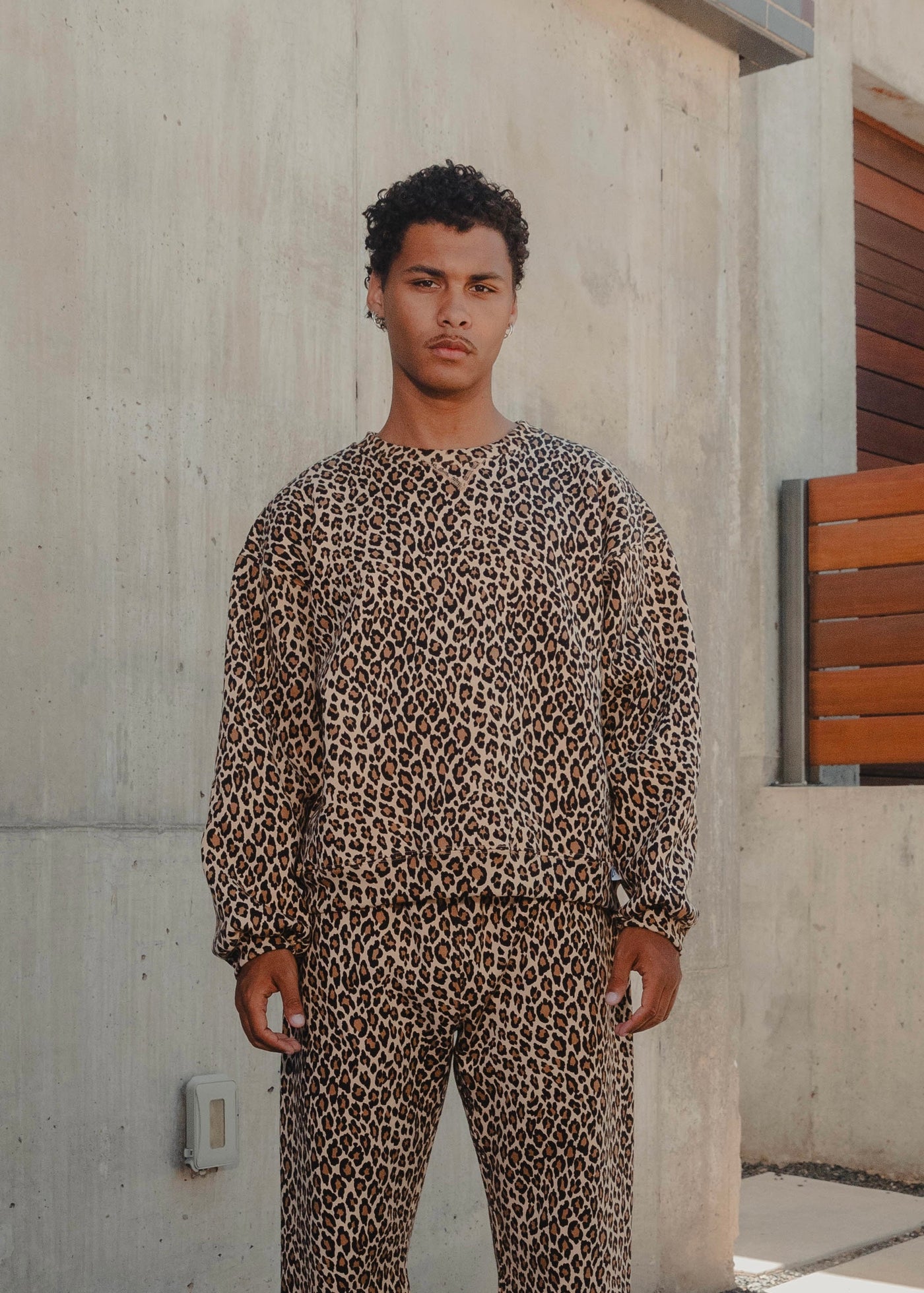 Garment Alchemist® Leopard Crewneck
