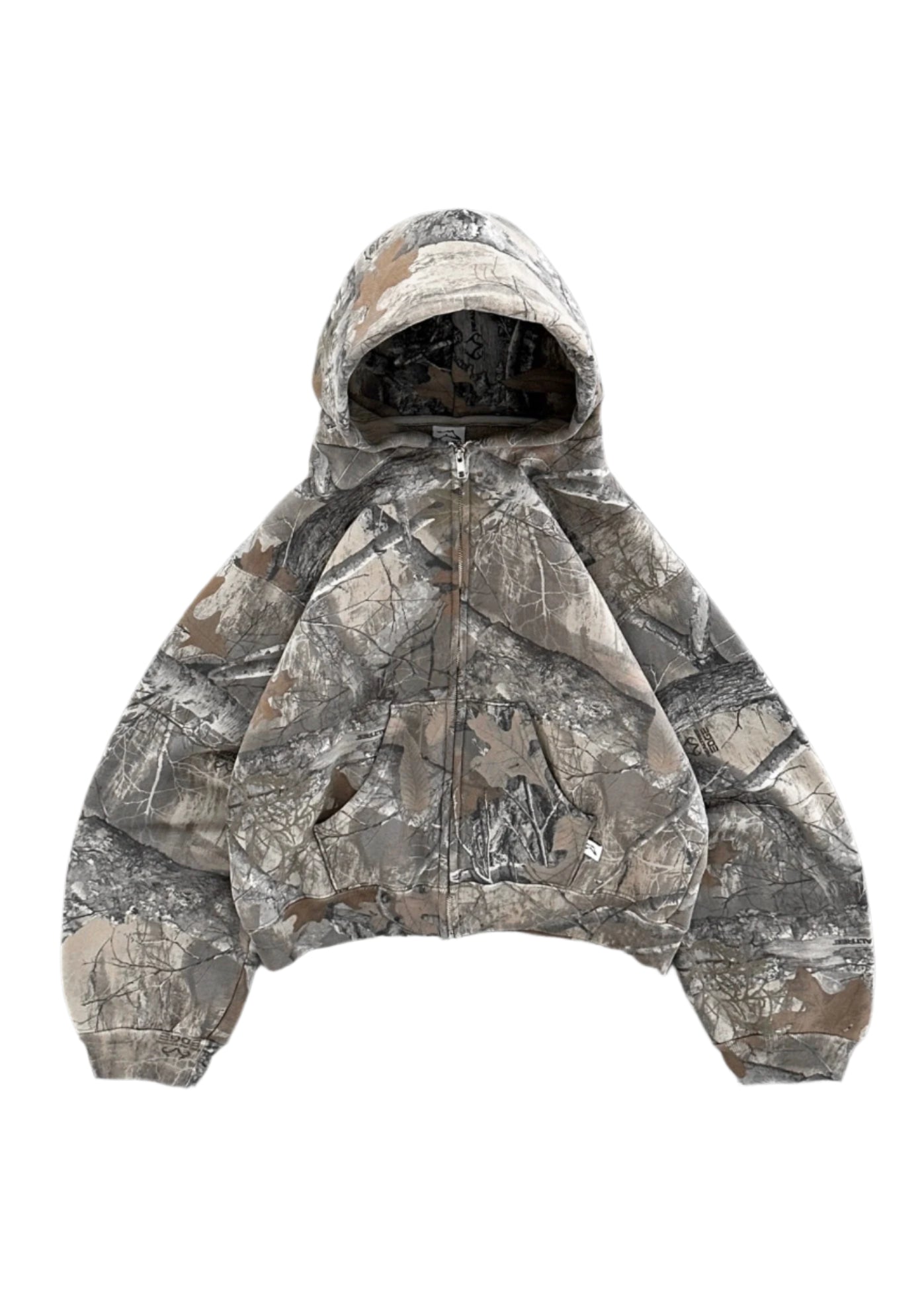 Garment Alchemist® Camo Zip-up Hoodie